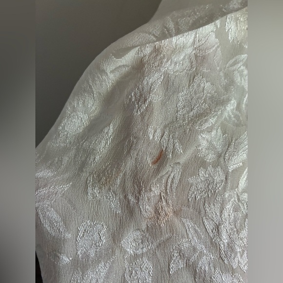 Vintage Lillie Rubin x Capriccio by Digna 80’s Silk Gown USA Made Wedding 8 - Picture 14 of 16